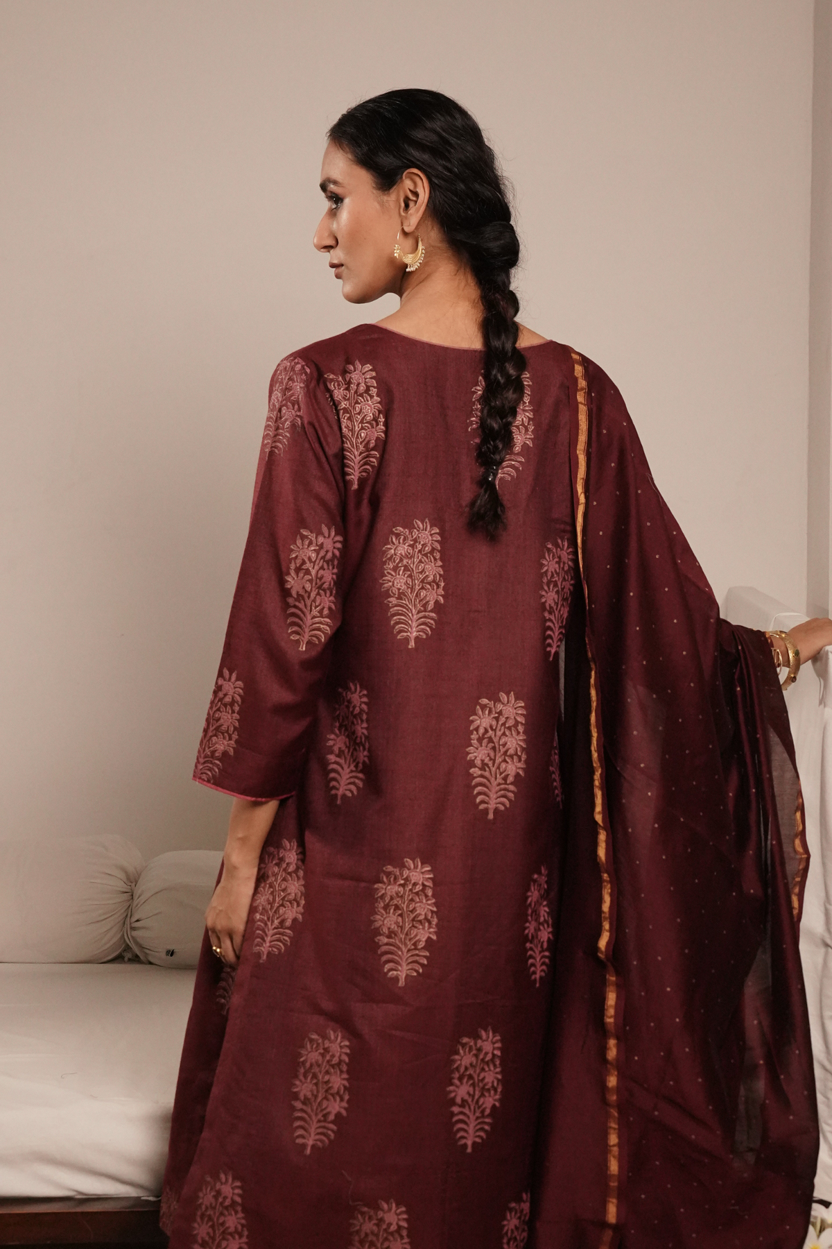 Nida Kurta & Pant - Mauve