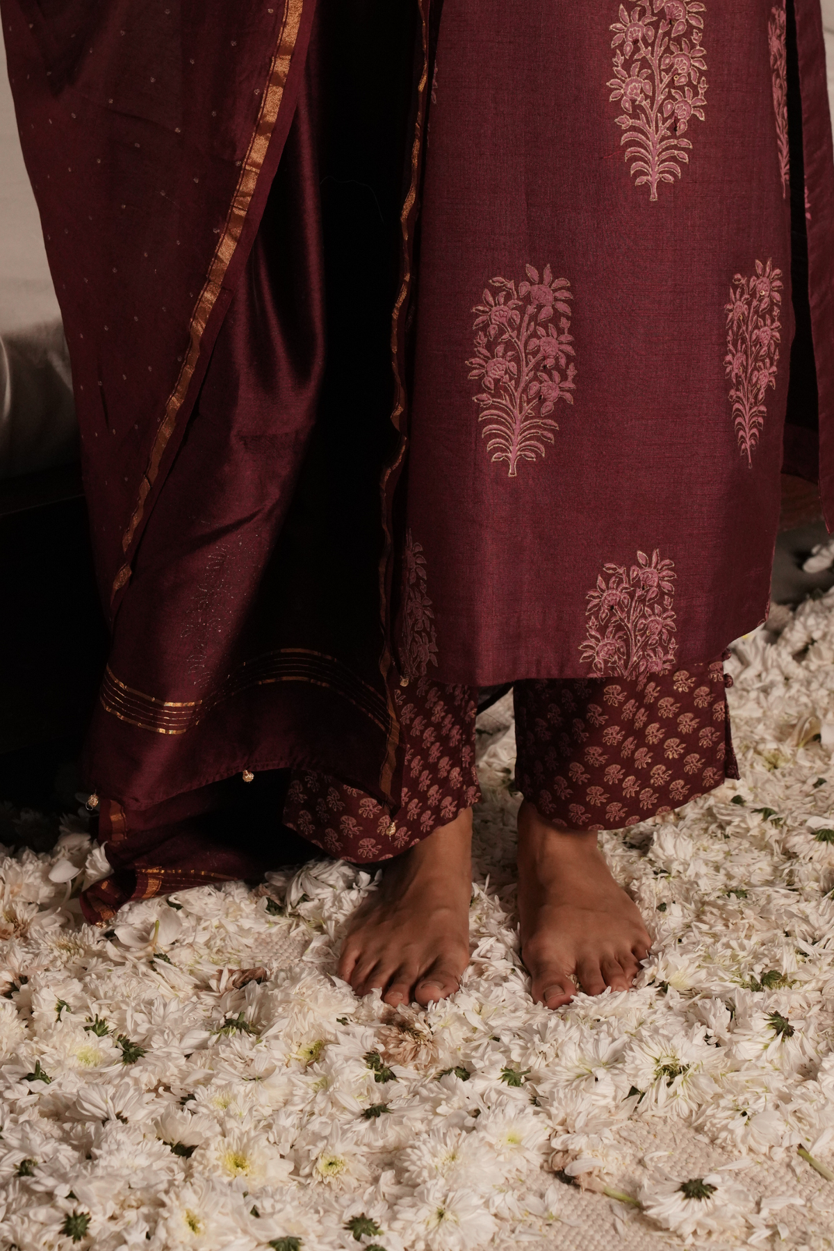 Nida Kurta & Pant - Mauve