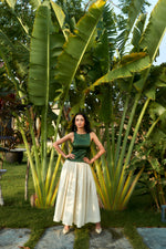 White Balloon Skirt