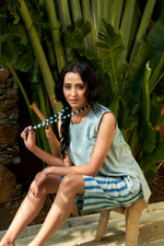Indigo Beads Necklace