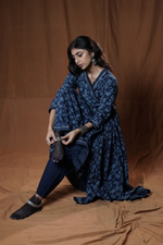 Khejri Angarkha Indigo