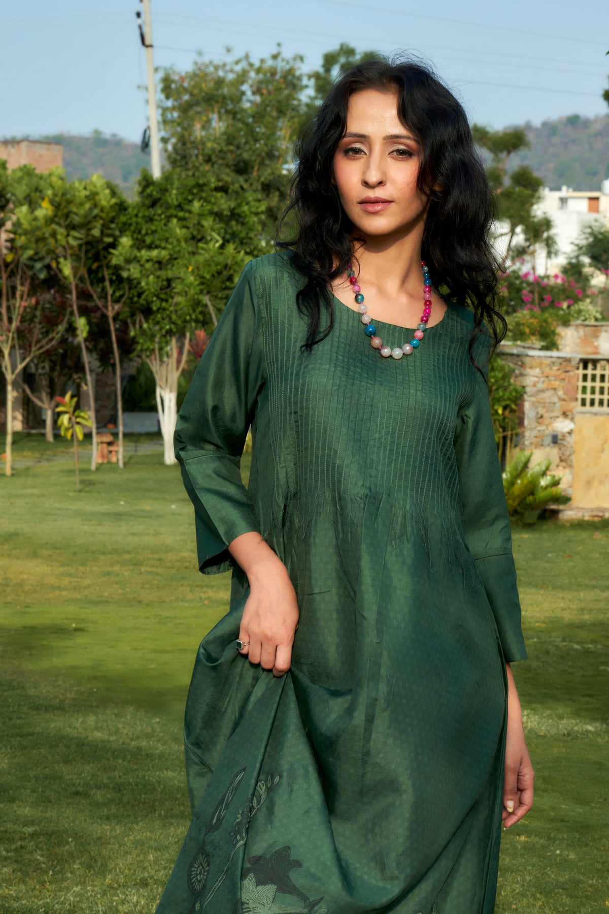 Mulberry Rain Dress