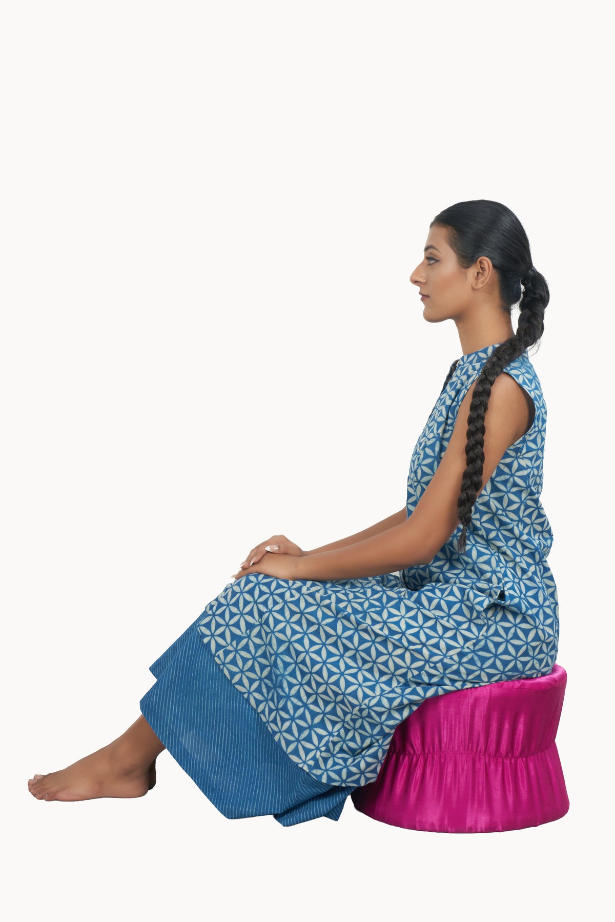 Panch Petal Pencil Dress