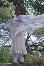 ORGANZA WHITE DUPATTA