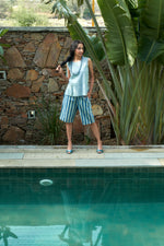 Stripe Half Pants