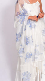 ORGANZA WHITE DUPATTA
