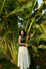 White Balloon Skirt