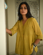 Nargis Haldi Half Shirt