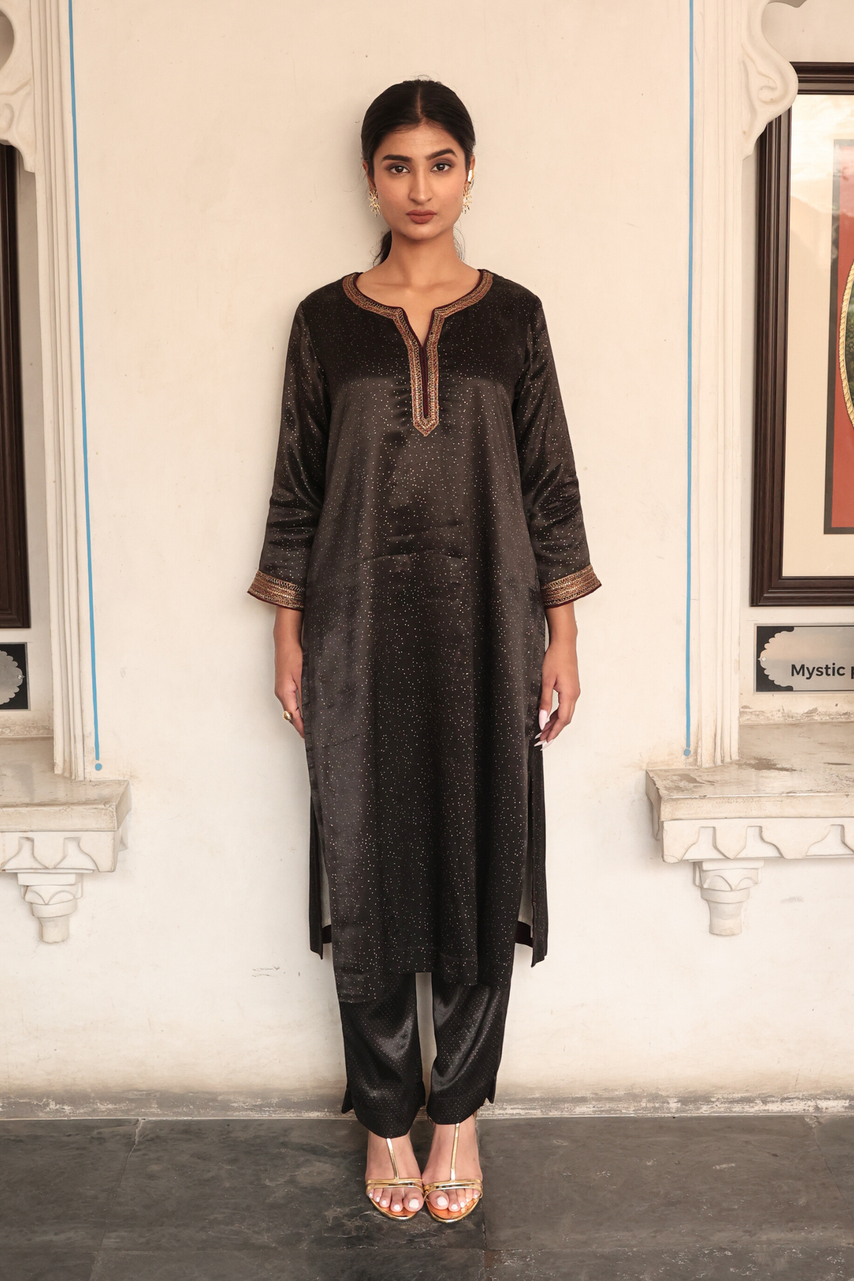 Kashish Charcoal Trousers