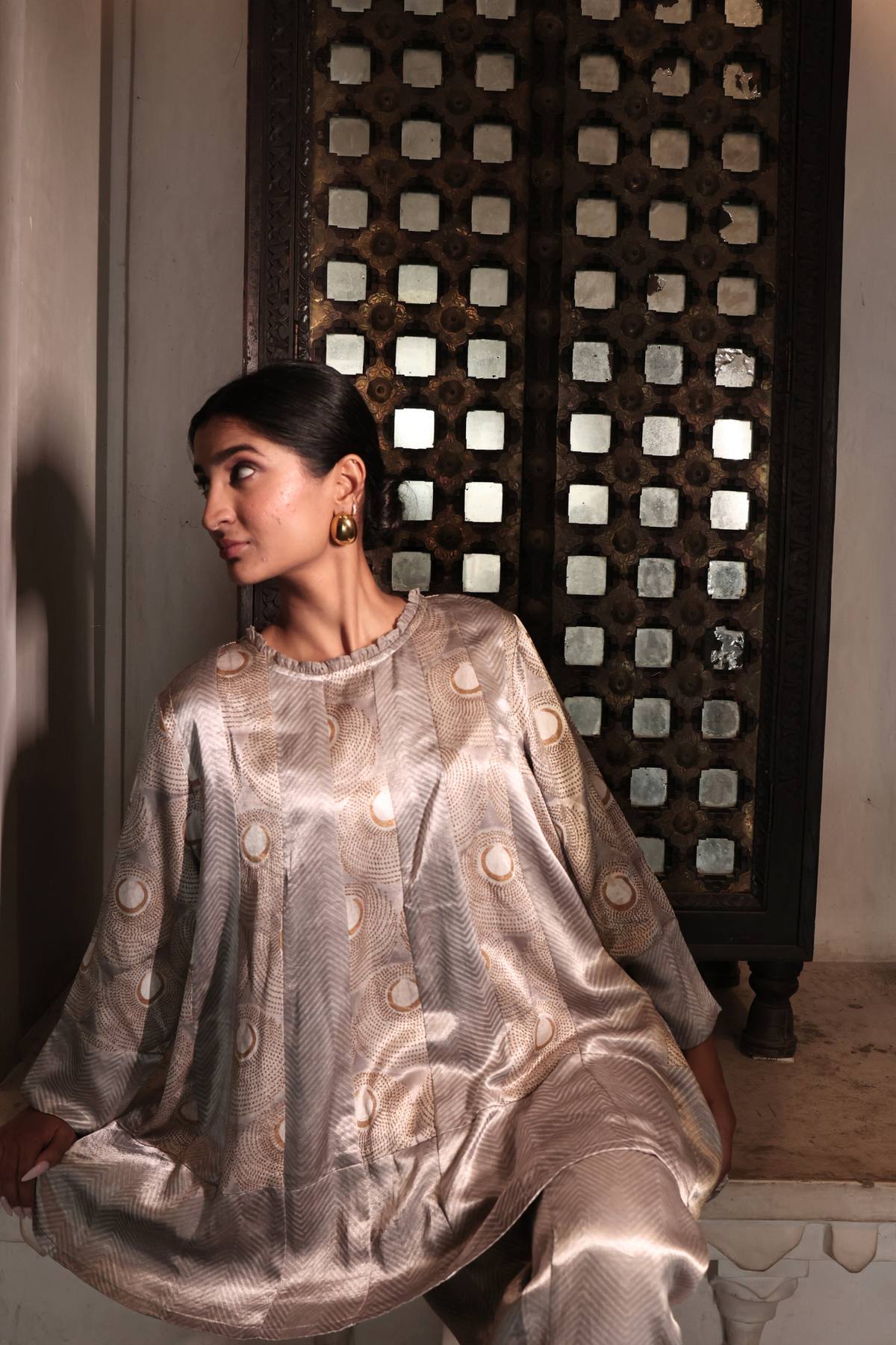 Kashish Silk Kali Coord Set