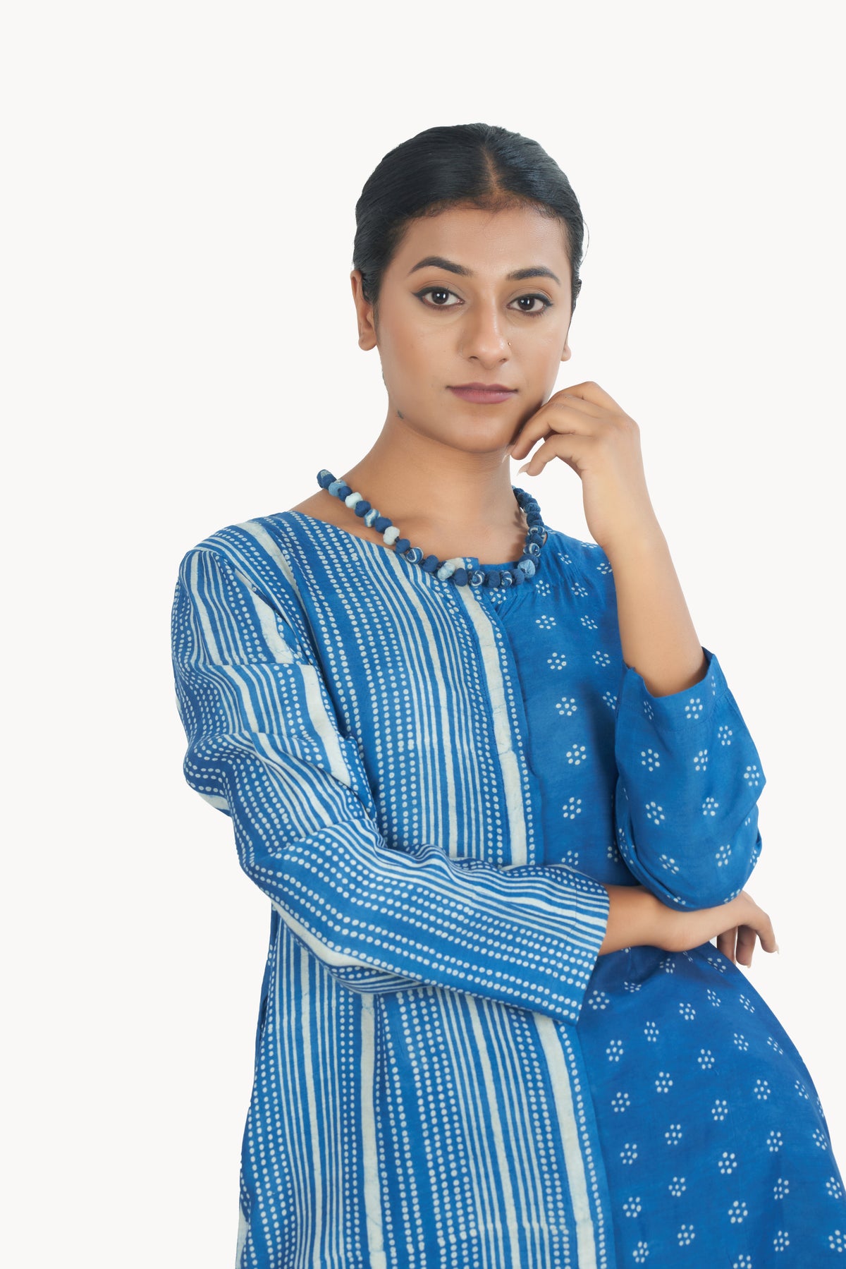 Dots & Lines Long Shirt