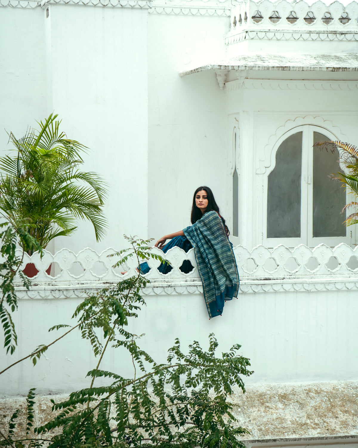Nargis Bela Chanderi Saree