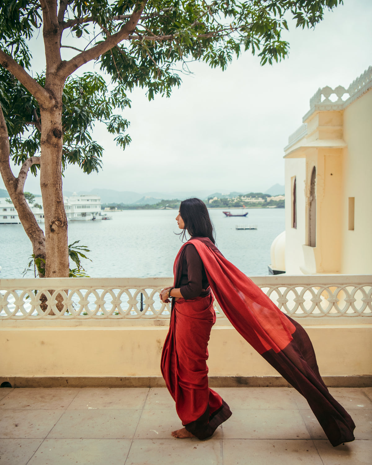 Nargis Chameli Saree