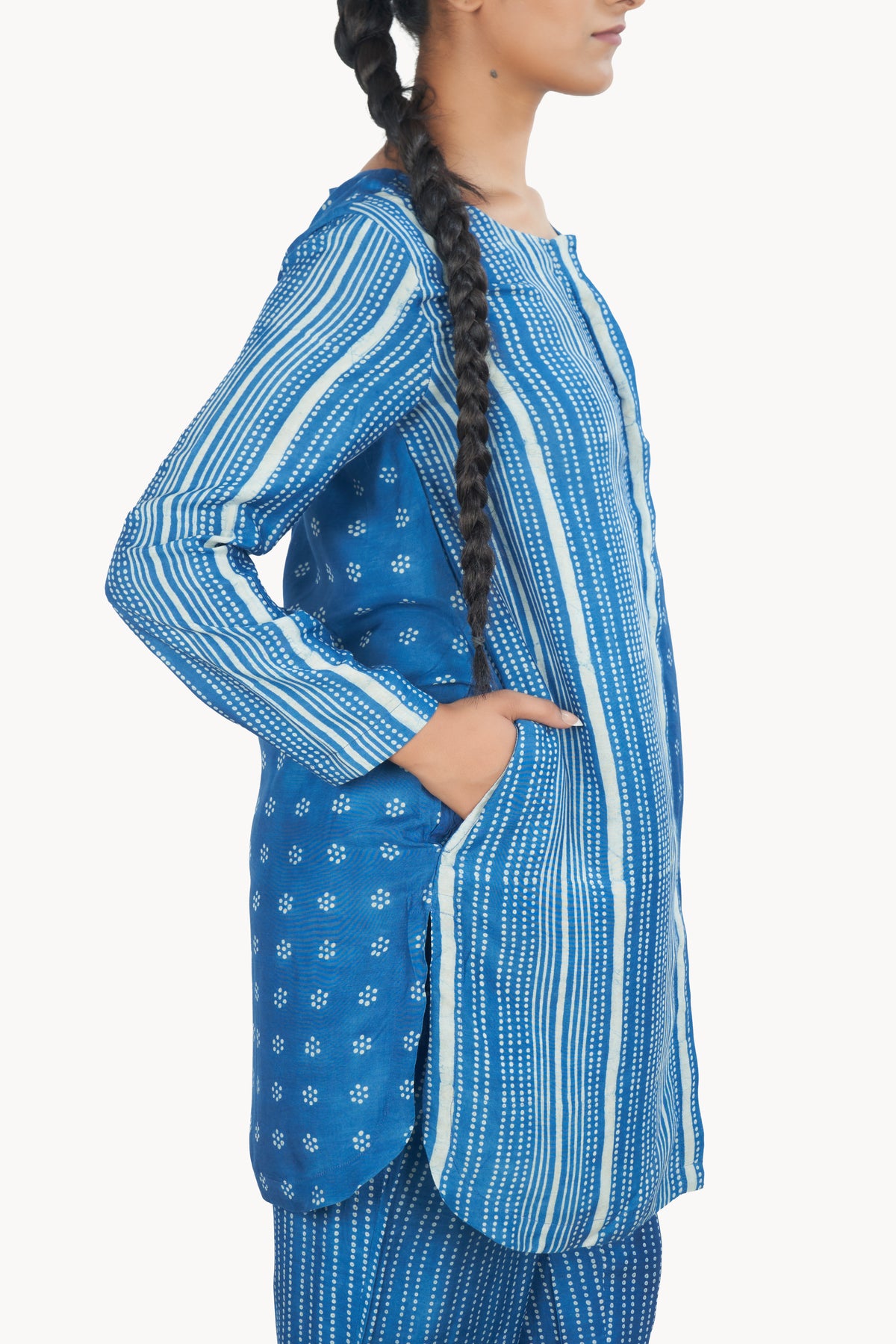 Dots & Lines Long Shirt