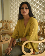 Nargis Haldi Half Shirt