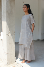 Mosaic Pleated Pants