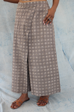 Mosaic Pleated Pants