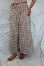 Mosaic Pleated Pants