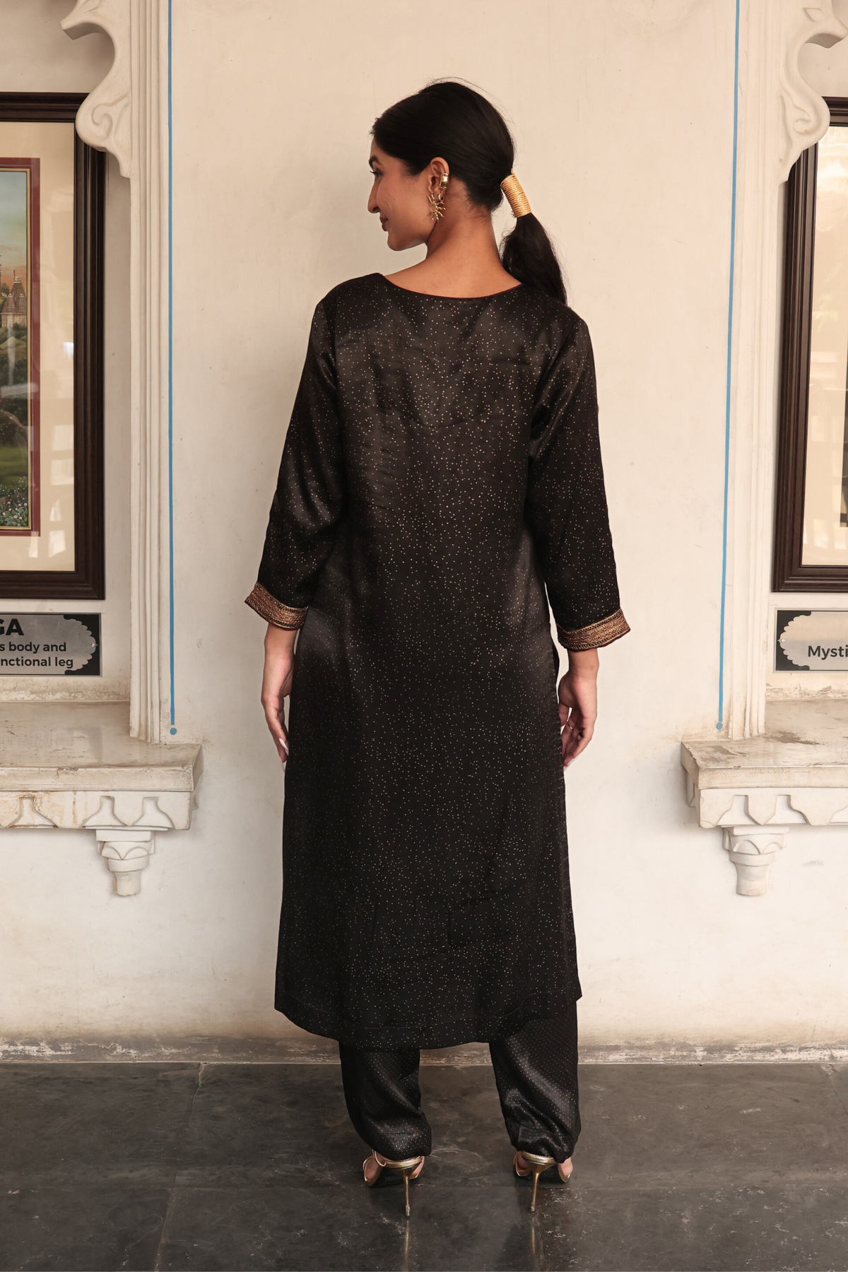 Kashish Charcoal Trousers