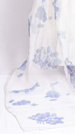 ORGANZA WHITE DUPATTA