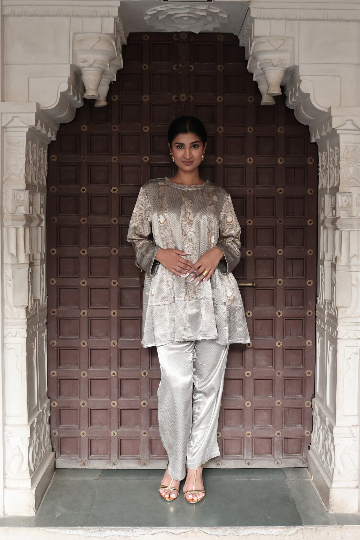 Kashish Silk Kali Coord Set