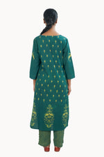 Peacock Cotton Kurta