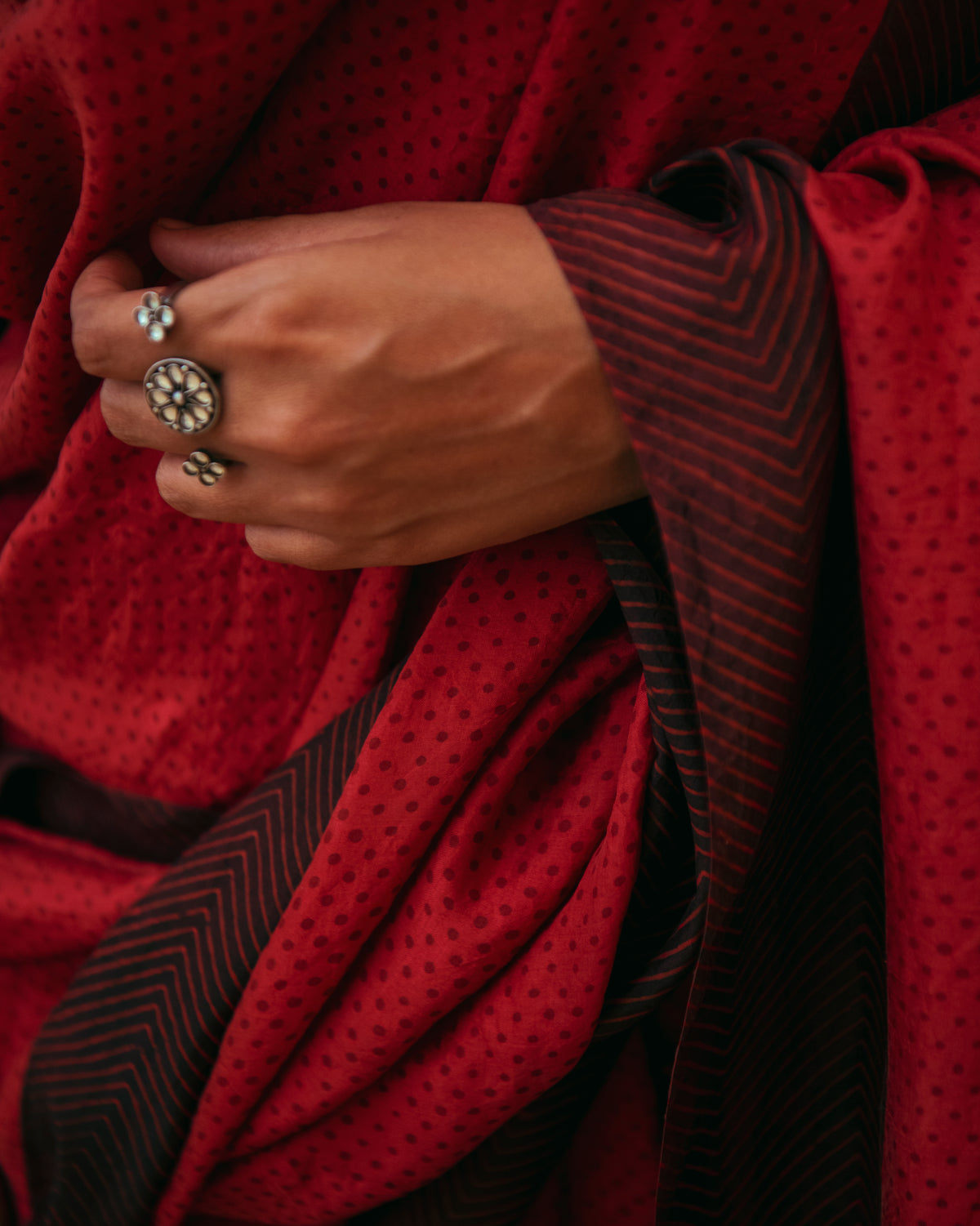 Nargis Chameli Saree