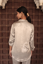 Kashish Patterned Silk Shirt