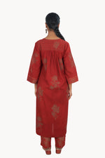 Maltas Red Kurta