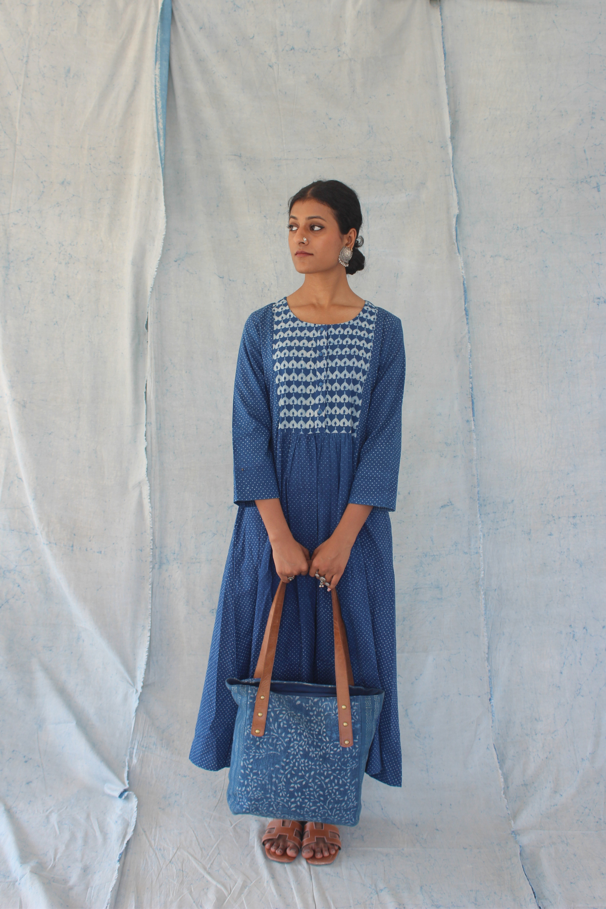 Bindu Yoke Dress
