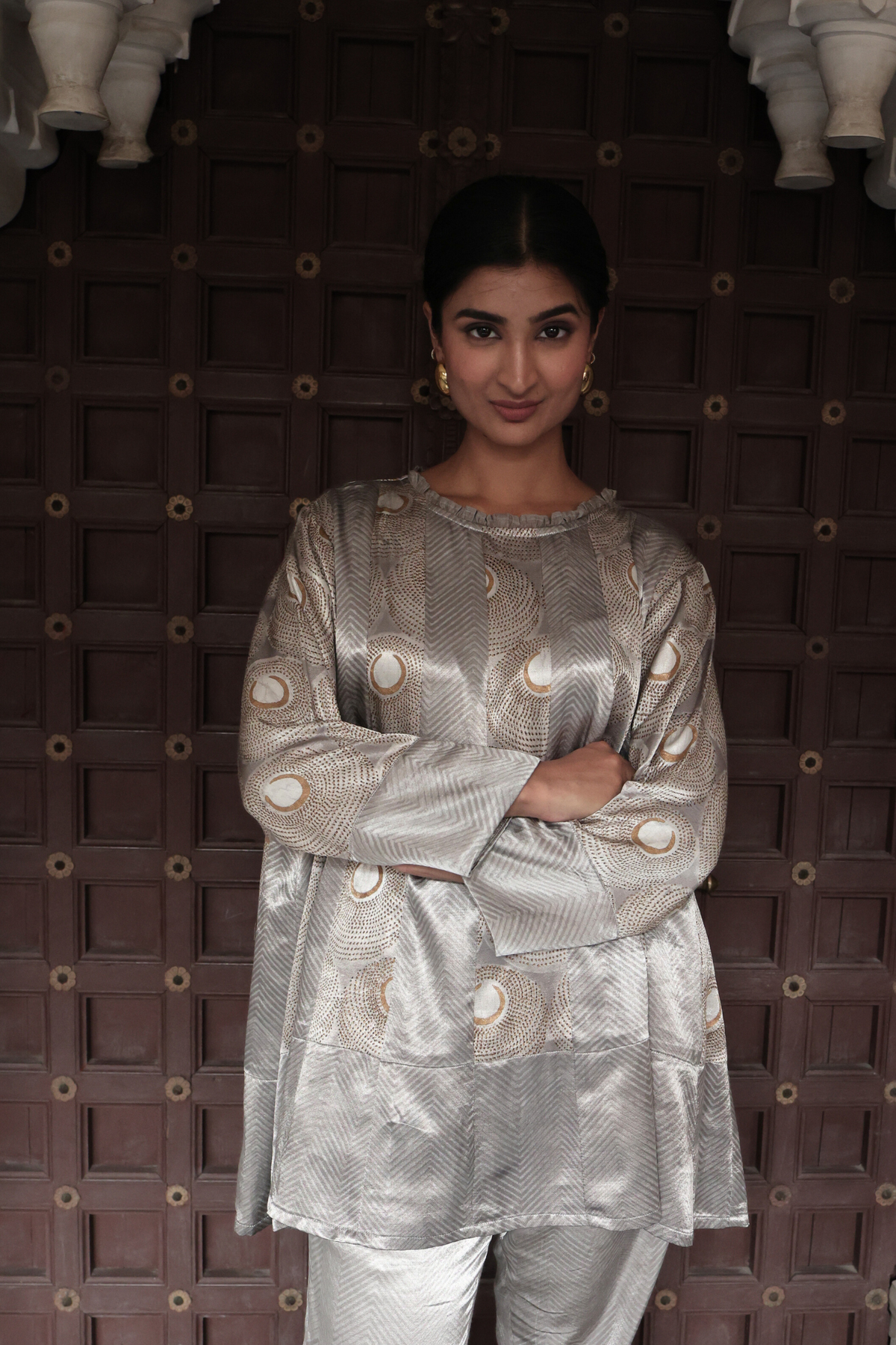 Kashish Silk Kali Coord Set