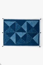INDIGO PATCHWORK TABLE MATS
