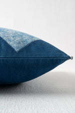 INDIGO PATCHWORK CUSHION