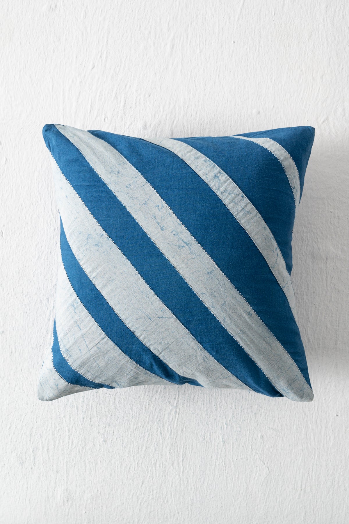 INDIGO PATCHWORK CUSHION