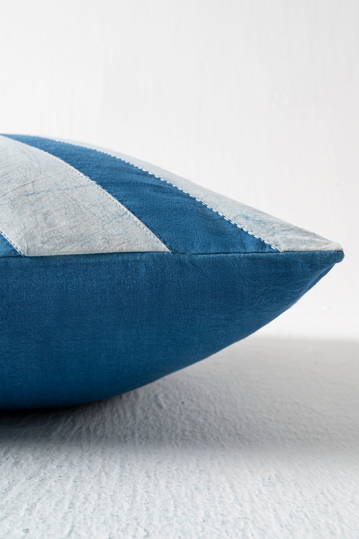 INDIGO PATCHWORK CUSHION