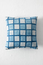 INDIGO PATCHWORK CUSHION