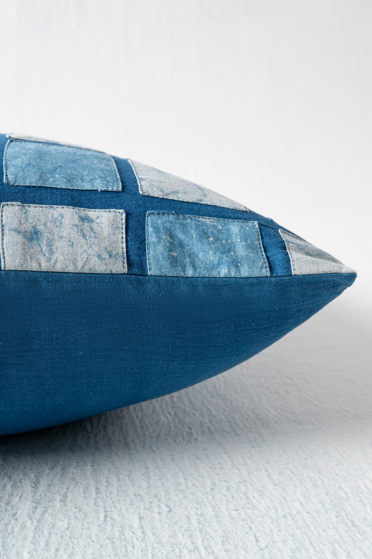 INDIGO PATCHWORK CUSHION