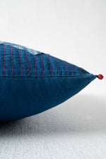 INDIGO PATCHWORK CUSHION