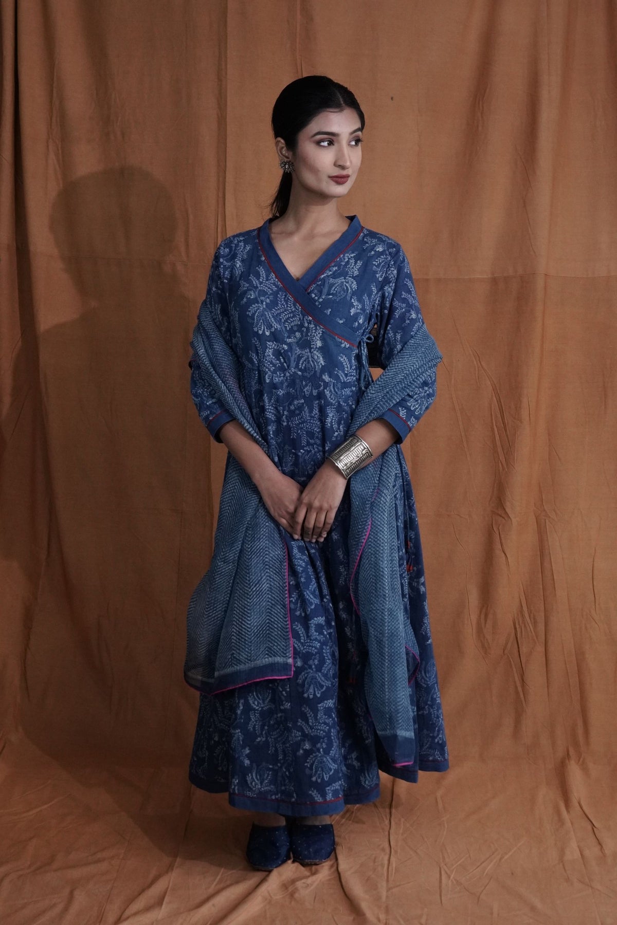 Khejri Angarkha : Indigo