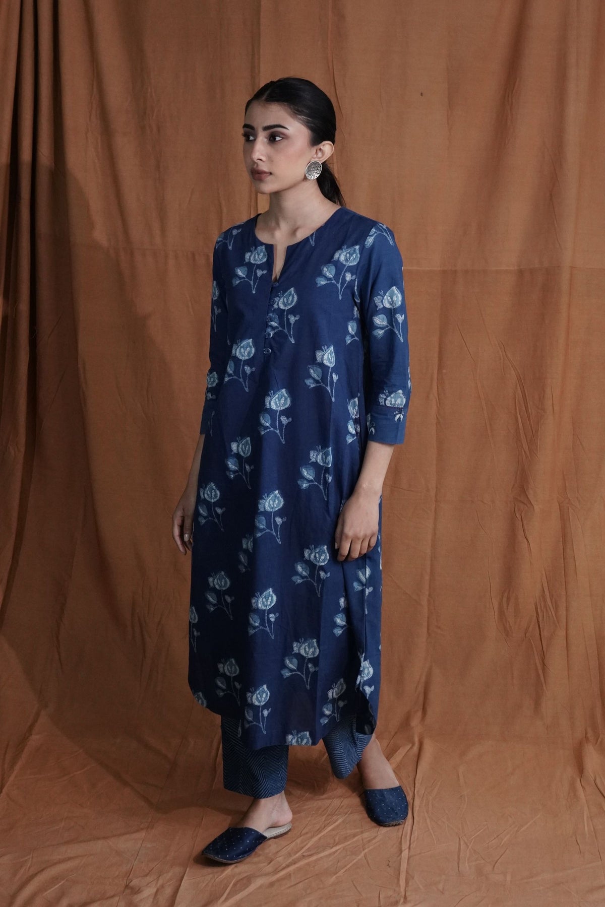 Maltas Kurta : Indigo