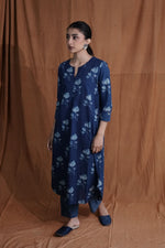 Maltas Kurta : Indigo
