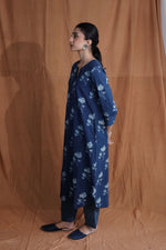 Maltas Kurta : Indigo