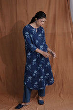 Maltas Kurta : Indigo