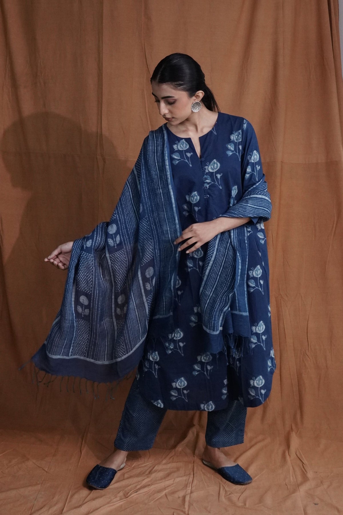 Maltas Kurta : Indigo