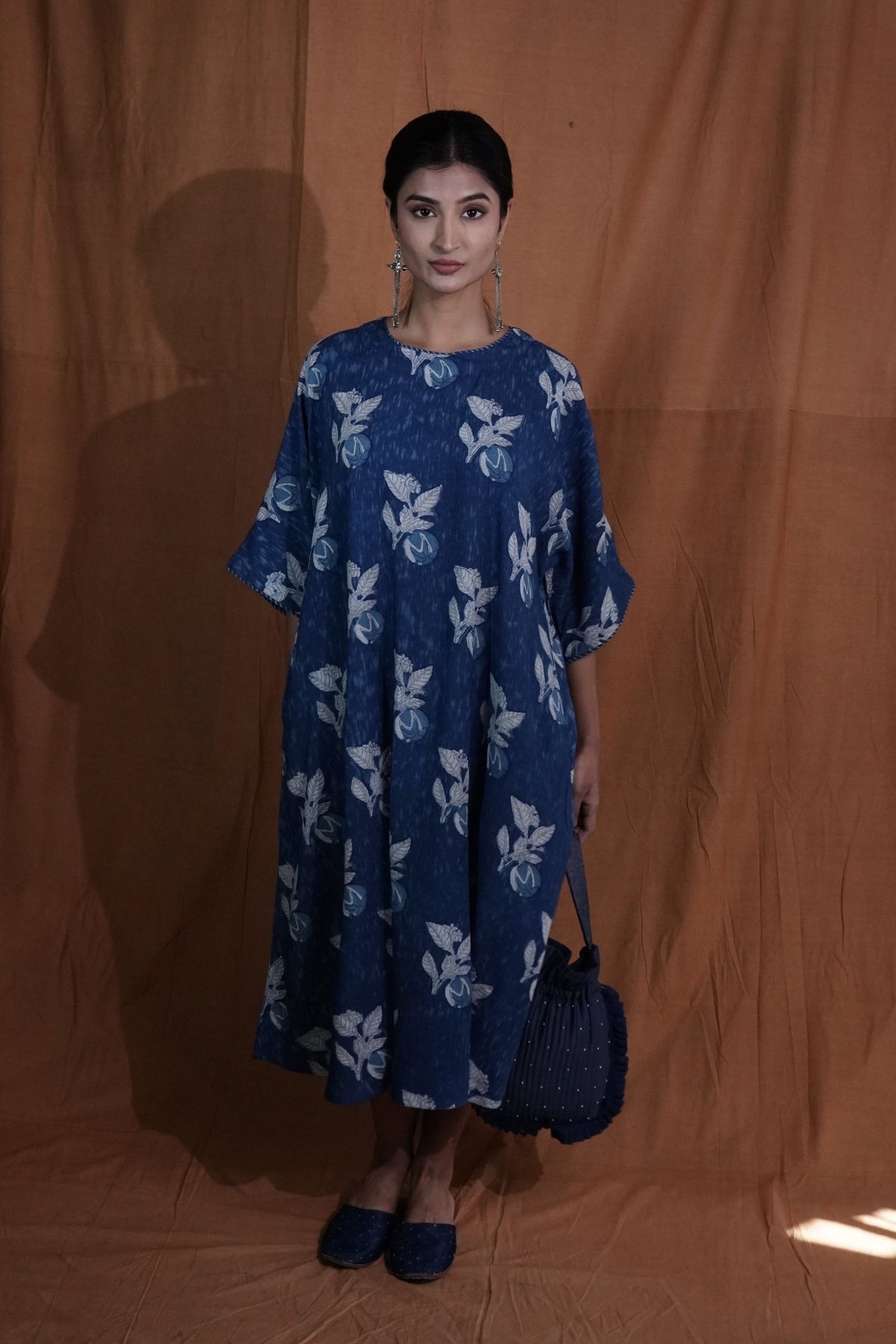 Maltas Dress : Indigo