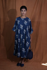 Maltas Dress : Indigo