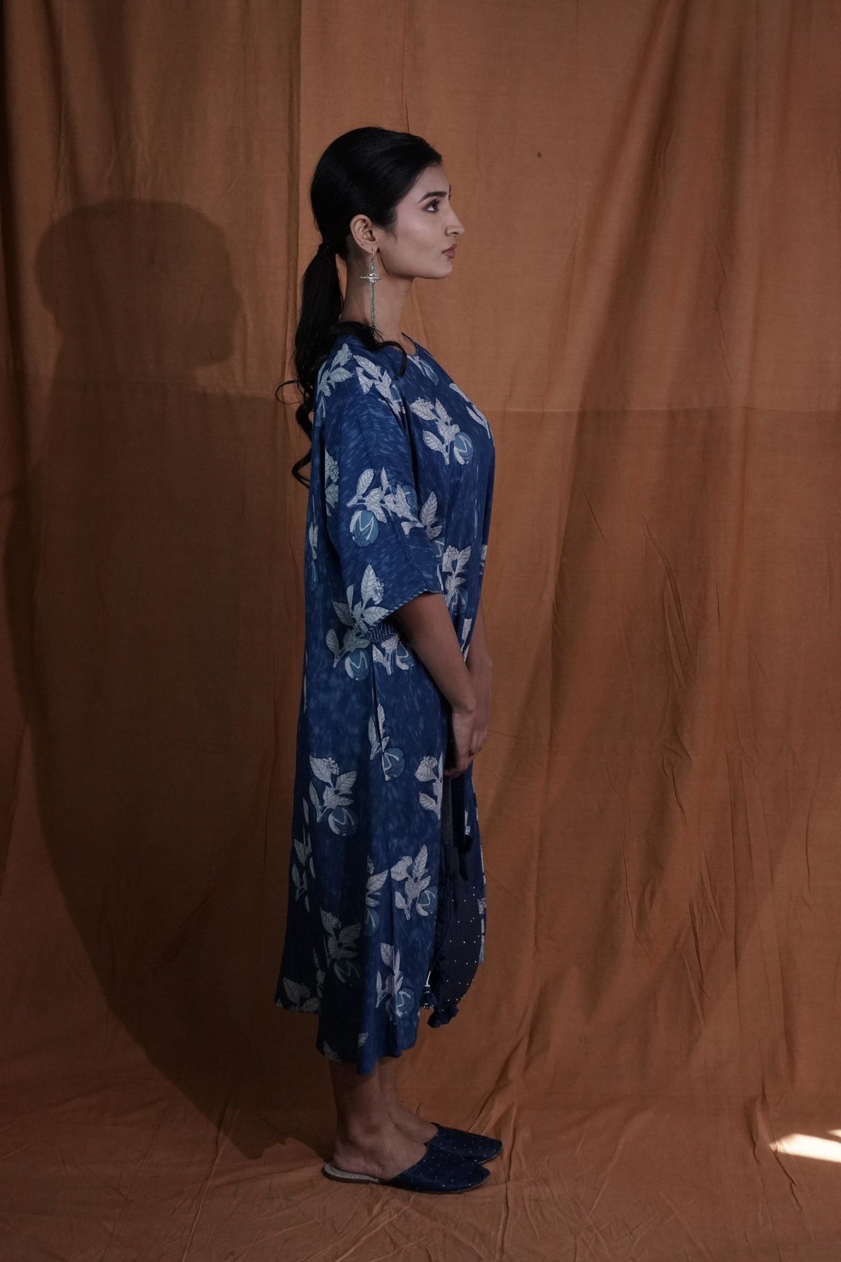 Maltas Dress : Indigo