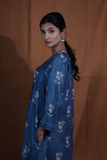 Floral Tunic : Indigo