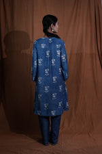 Floral Tunic : Indigo