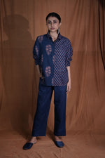 Patchwork Shirt : Indigo